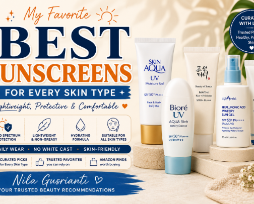 ☀️ Best Sunscreens for Every Skin Type cover photo collage