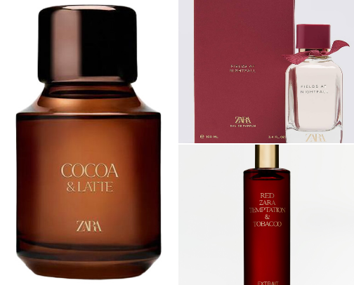 ZARA fragrances. 🩷 cover photo collage
