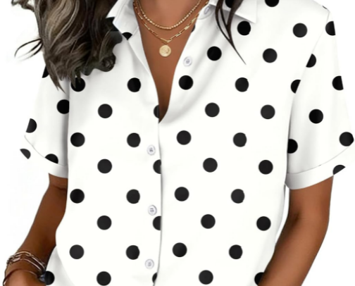 Polka Dot Fashion Finds cover photo collage