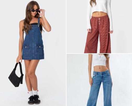 Clothing I will be wearing all the time in college cover photo collage