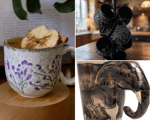 Adding whimsy to life one mug at a time cover photo collage