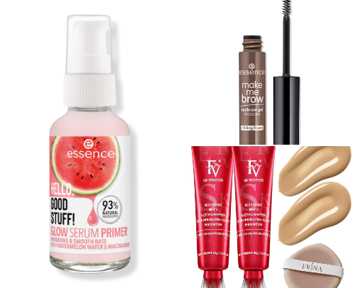 My budget-friendly mom makeup routine cover photo collage