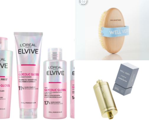Hair and body favourites 💇🏻‍♀️ cover photo collage