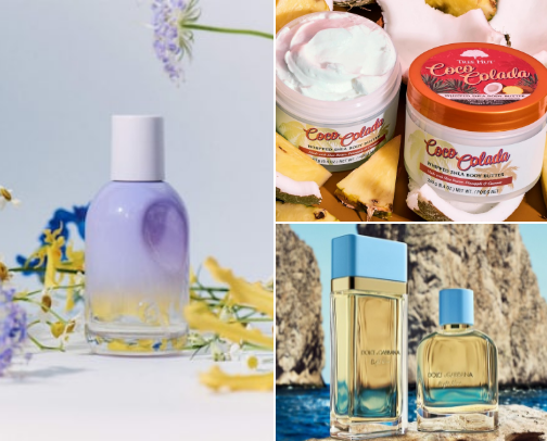 fragrance👃 cover photo collage