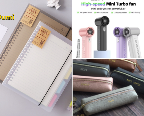 What's in my school bag? cover photo collage