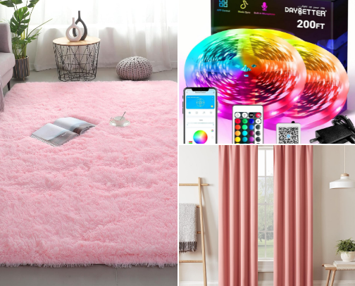 Girls Bedroom Decor cover photo collage