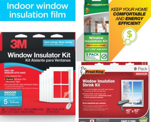 Winter-Proof Your Home: Draft Blockers and Window Film cover photo collage