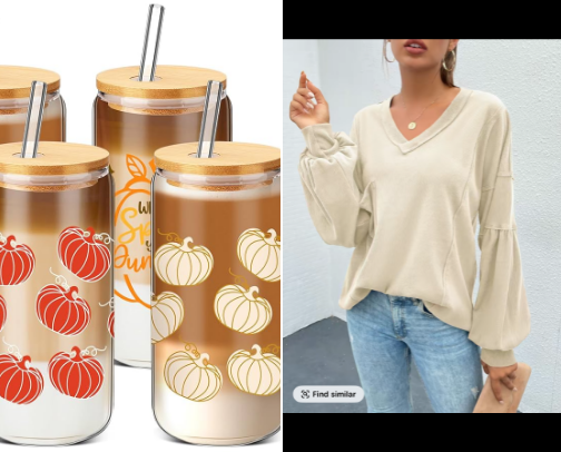 Fall Must Haves TikTok cover photo collage