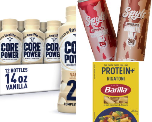 High protein favs cover photo collage