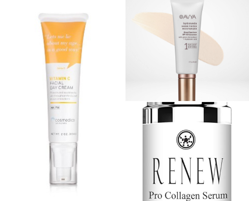 Tried-and-True Skincare Products for Mature Skin cover photo collage