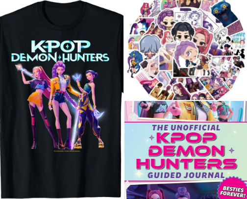 K-POP Demon-Hunter Fans cover photo collage