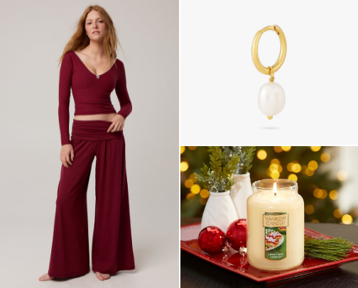 A Secret Santa's Guide to Gifts cover photo collage