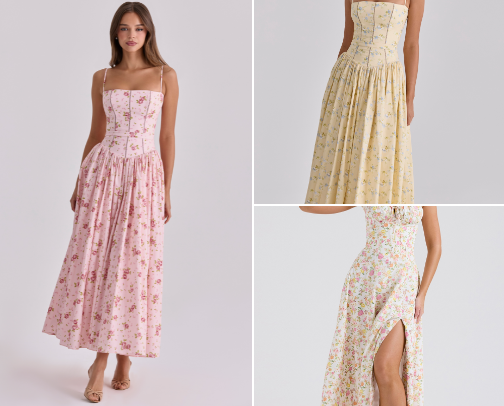 cute dresses for a european summer! cover photo collage