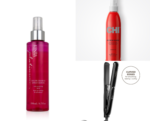 Hair Products cover photo collage