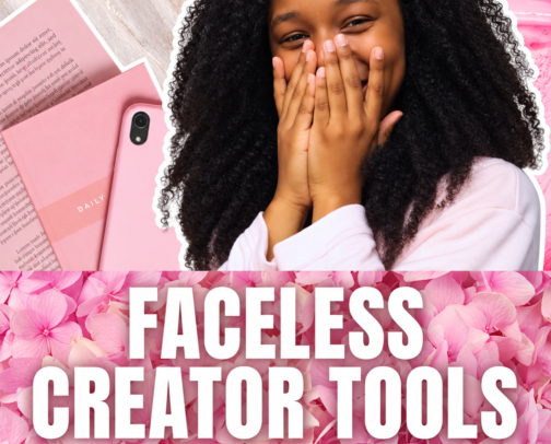 Faceless Content Creation Tools for Shy Creators cover photo collage
