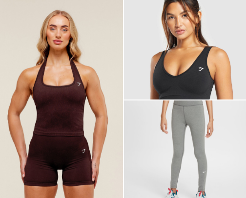Gym Wardrobe Staples That Actually Flatter (35+) cover photo collage
