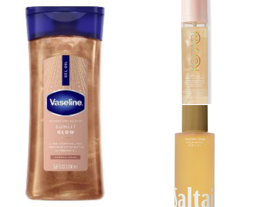 Glowing Body Care cover photo collage