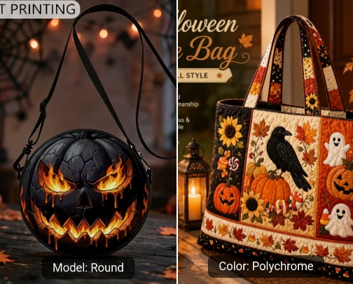 Spooky Chic: Halloween Handbags Under $30 cover photo collage
