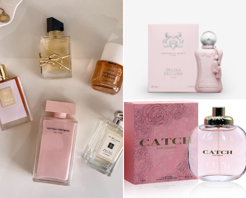 Parfum One of the best gifts is perfume. cover photo collage