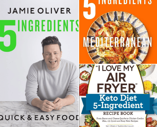 Lazy Cook Books cover photo collage