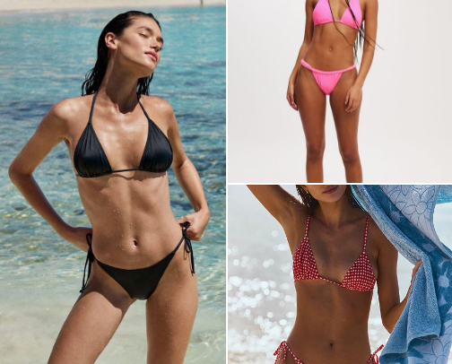 Bikini Bottom - my fav bikinis cover photo collage