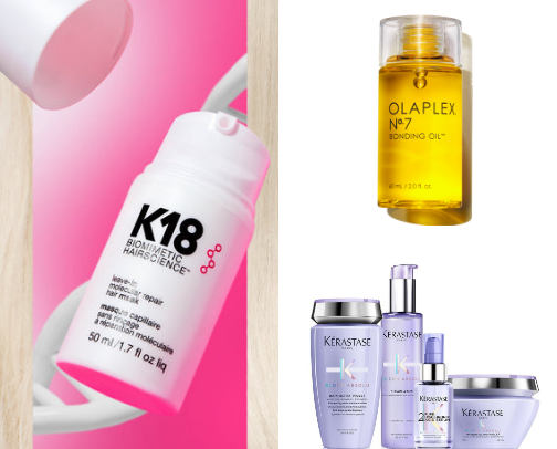Must-Haves for Bleached Hair cover photo collage