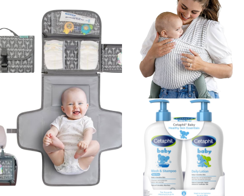 Mom and Baby Must have cover photo collage