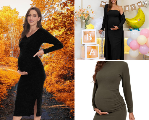 Pregnancy Dresses For Fall! cover photo collage