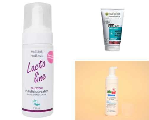 Best affordable products that helped me go from acne to model skin cover photo collage