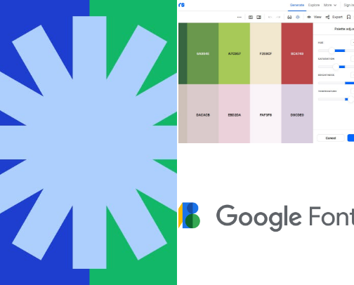 Free Design, Color, Font & Image Resources for Creators cover photo collage
