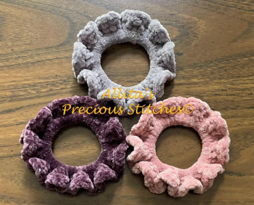 Best Handmade Crochet Velvet Scrunchies: Soft, Stylish & Trendy Hair Accessories cover photo collage
