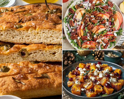 The BEST Gluten-free Holiday Menu cover photo collage