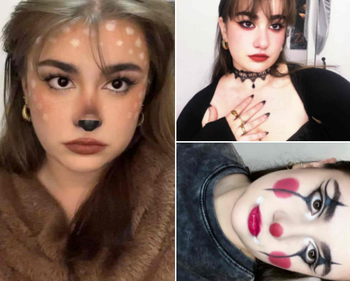 Products I used for my Halloween looks👻🎃 cover photo collage