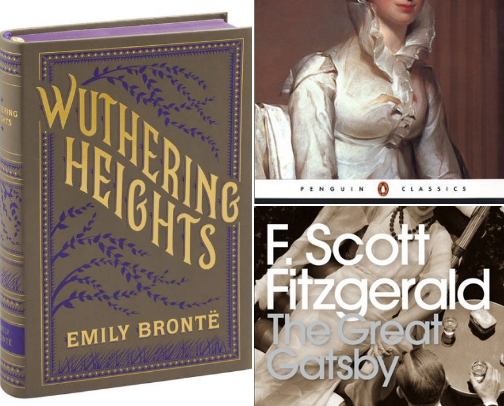 Classic Books With Intense Yearning cover photo collage