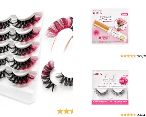 Baddie Lashes cover photo collage