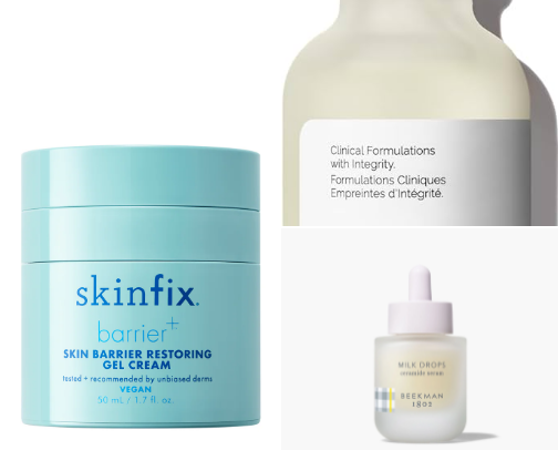 fav skin care cover photo collage