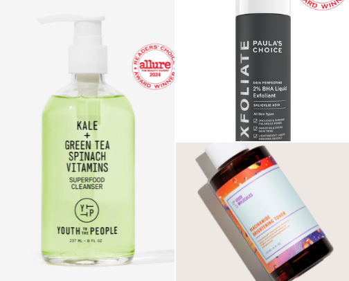 Skincare Routine cover photo collage