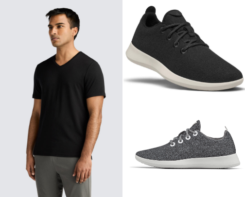 : MINIMALIST TRAVEL & PERFORMANCE WEAR | SUMMER 2026 ESSENTIALS.THE PERFORMANCE LIST: ICONIC JEANS, OVERSIZED SHIRTS & TRAVEL GEAR cover photo collage