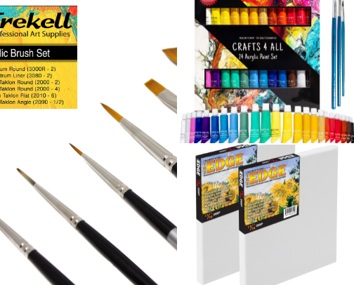 Arts + crafts cover photo collage