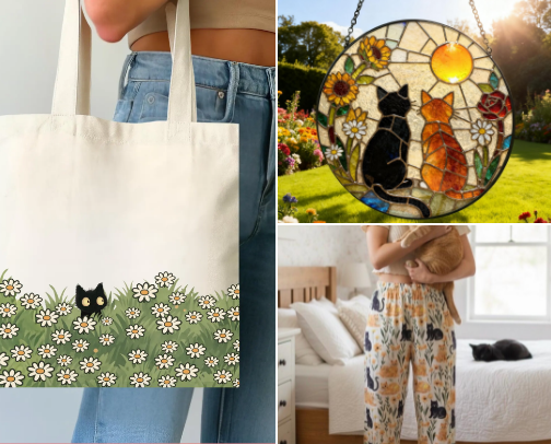 Gifts any Cat Mom would LOVE! cover photo collage