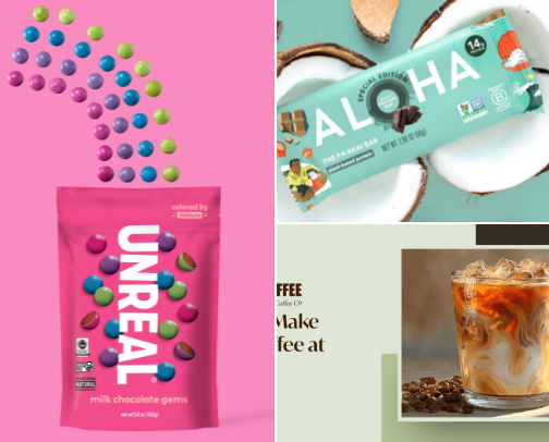 Best Organic Snacks cover photo collage