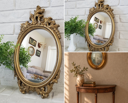 Antique Mirrors That Finally Made My Tiny Apartment Feel Twice Its Size cover photo collage