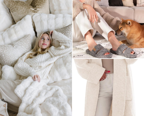 Cozy cover photo collage