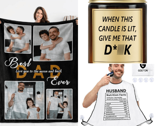 Gifts for dads cover photo collage