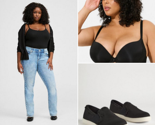 Plus size fashion MUST Haves cover photo collage