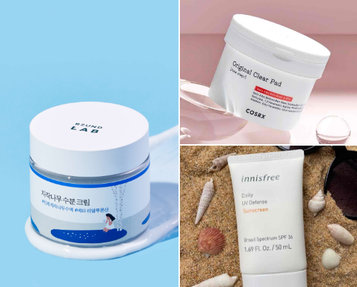 THE K Beauty Skincare MUST HAVES To Upgrade your Routine💜 cover photo collage