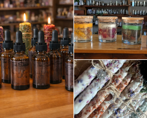 The Scented Circle cover photo collage