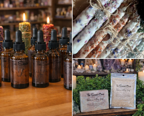 The Scented Circle cover photo collage