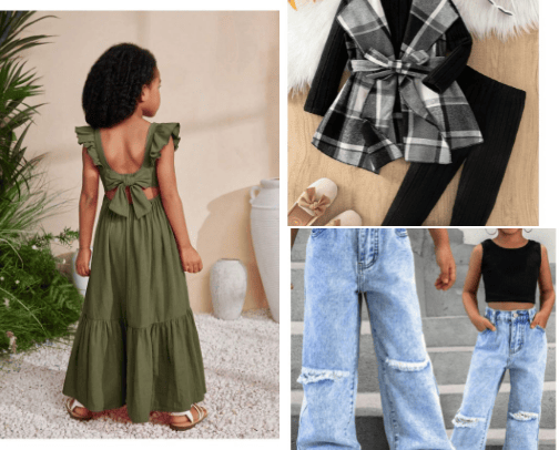 Fashion for Kids cover photo collage