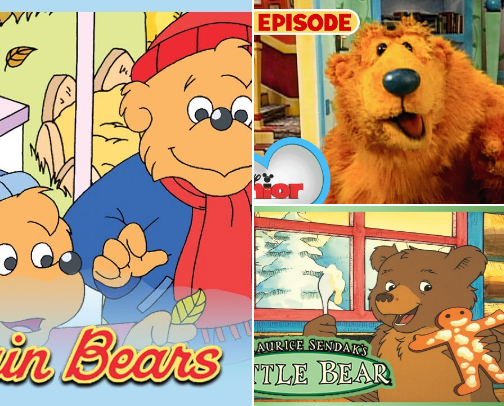 Low stimulus toddler shows (toddler approved!) cover photo collage